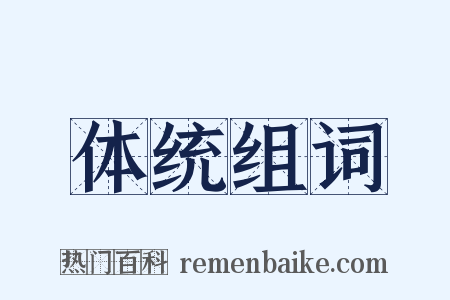 体统组词是什么意思的图片